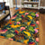 Hawaii Seamless Tropical Flower Plant And Leaf Pattern Area Rug - AH - Polynesian Pride