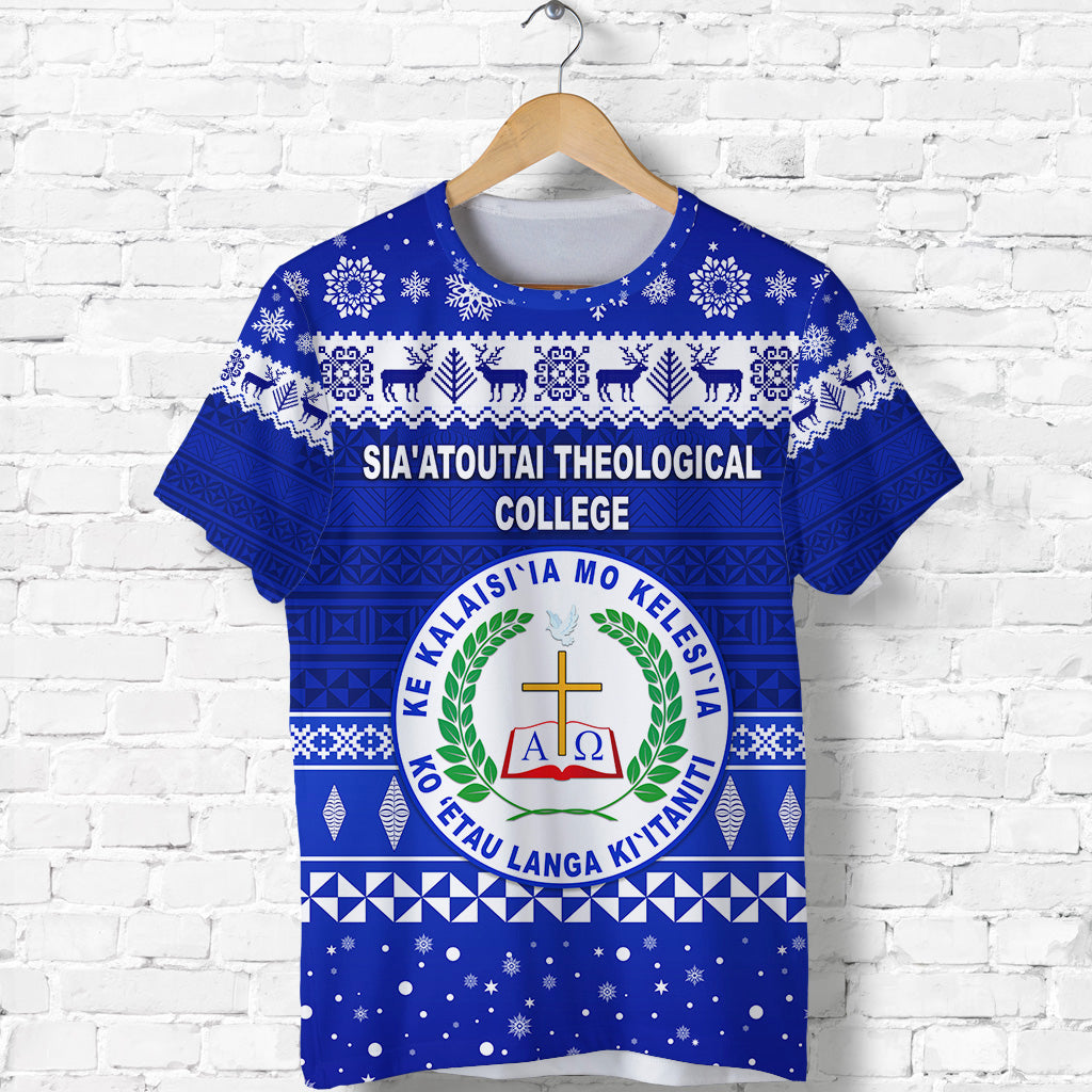 Siaatoutai Theological College Christmas T Shirt Simple Style LT8 - Polynesian Pride