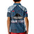 (Customize Personalize) F.A.S.T Samoa Mix Tapa Pattern Simple Style Polo Shirt KID LT7 - Polynesian Pride