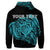 Custom Simple Hoodie Blue - Polynesian Pride