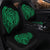 Simple Car Seat Covers Green AH - Polynesian Pride