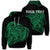 Custom Simple Hoodie Green Polyester - Polynesian Pride