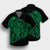 Simple Hawaiian Shirt Green AH - Polynesian Pride