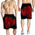 Simple Men's Shorts Red AH - Polynesian Pride