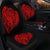 Simple Car Seat Covers Red AH - Polynesian Pride