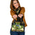 Solomon Islands Shoulder Handbag - Polynesian Gold Patterns Collection One Size Black - Polynesian Pride