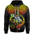 Solomon Islands Zip up Hoodie Lizard Good Chest Unisex Reggae - Polynesian Pride