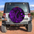 Hawaii Fish Hook Polynesian Spare Tire Cover Unique Style - Purple LT8 Purple - Polynesian Pride