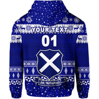 Custom St. andrews High School Christmas Hoodie Simple Style LT8 - Polynesian Pride