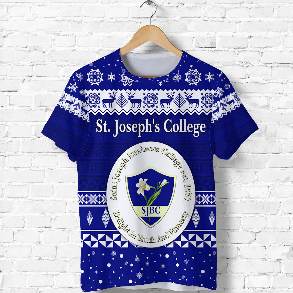 St. Josephs College Christmas T Shirt Simple Style LT8 - Polynesian Pride