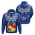 Love Truth Peace Tribal Tattoo Hoodie Blue St andrew High School LT4 Unisex Blue - Polynesian Pride