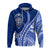 North Mariana Our Story Begins Geometrical Polynesian Pattern Hoodie LT7 Unisex Blue - Polynesian Pride