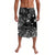 Hawaii Surfing Polynesian Lavalava Unique Style Black LT8 Black - Polynesian Pride