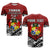 Custom Tonga T Shirt Independence Anniversary Special Version 2022 LT14 Red - Polynesian Pride