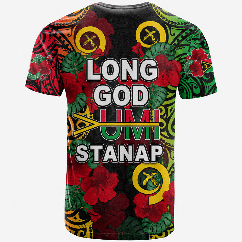 Vanuatu Hibiscus T Shirt LT6 - Polynesian Pride