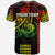 Custom Kakau Hawaiian Polynesian T Shirt Reggae LT6 - Polynesian Pride