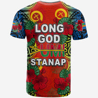 Vanuatu Tafea and Hibiscus T Shirt LT6 - Polynesian Pride