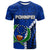 Custom Pohnpei T Shirt Polynesian Style LT6 Blue - Polynesian Pride