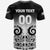 Custom New Zealand Rugby T Shirt Maori Manaia Black style LT6 - Polynesian Pride