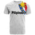 Custom Pilipinas T Shirt Simple Style White LT6 White - Polynesian Pride