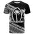 Custom FijI Tapa Rugby T Shirt LT6 Black - Polynesian Pride