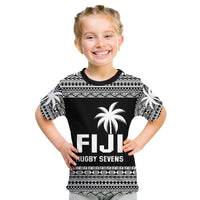 (Custom Text and Number) Fiji Rugby Sevens T Shirt Simple Style LT9 - Polynesian Pride