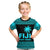 Fiji Rugby Sevens T Shirt Simple Blue Style LT9 - Polynesian Pride