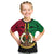 Custom Vanuatu T Shirt Tribal Vanuatu Coat of Arms Flag Style No2 LT9 - Polynesian Pride