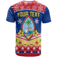 Custom Guam Tribal Polynesian Christmas Vibe T Shirt LT9 - Polynesian Pride