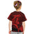 Hawaii T Shirt Shark and Turtle Mix Kakau Red LT9 - Polynesian Pride