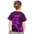 Custom Hawaii T Shirt Shark and Turtle Mix Kakau Purple LT9 - Polynesian Pride