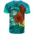 Tonga T Shirt Tropical Flowers Style - Polynesian Pride