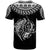 Samoa T Shirt Polynesian Shark Tattoo Black - Polynesian Pride