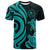 Chuuk Polynesian T Shirt Turquoise Tentacle Turtle Unisex Turquoise - Polynesian Pride