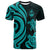 Guam Polynesian T Shirt Turquoise Tentacle Turtle Unisex Turquoise - Polynesian Pride