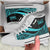 Tahiti High Top Shoes Turquoise - Polynesian Tentacle Tribal Pattern - Polynesian Pride