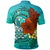 Tahiti Polo Shirt Tropical Flowers Style - Polynesian Pride