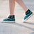 Tahiti High Top Shoes Turquoise - Polynesian Tentacle Tribal Pattern - Polynesian Pride