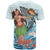 Tonga T Shirt Polynesian Girls With Shark - Polynesian Pride