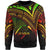 Tonga Sweatshirt - Cross Style Reggae Color Unisex Black - Polynesian Pride