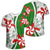 Hawaii Christmas Polynesian T Shirt Turtle Candy Unisex White - Polynesian Pride