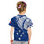 Samoa Siapo T Shirt KID Sporty Mix Barkcloth Panel LT13 - Polynesian Pride