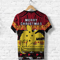 Papua New Guinea Christmas T Shirt Raggiana Loved LT13 - Polynesian Pride