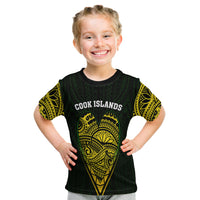 Cook Islands Pattern T Shirt Kid Always In My Heart LT13 Youth XL Size14 - Polynesian Pride