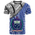 Samoa T Shirt Samoan Pattern Newest LT13 Adult Blue - Polynesian Pride