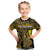 (Custom Personalised)New Caledonia T Shirt Kid Gold Color LT6 - Polynesian Pride