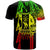 (Custom Text) Samoa T Shirt Samoan Coat of Arms Polynesian Tattoo Reggae New - Polynesian Pride