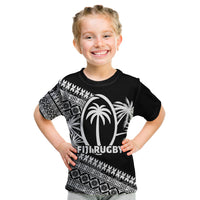 (Custom Personalised) FijI Tapa Rugby T Shirt KID LT6 Youth XL Size14 - Polynesian Pride