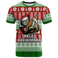 Hawaiian Santa Claus Warrior T Shirt Christmas LT6 Kid - Polynesian Pride