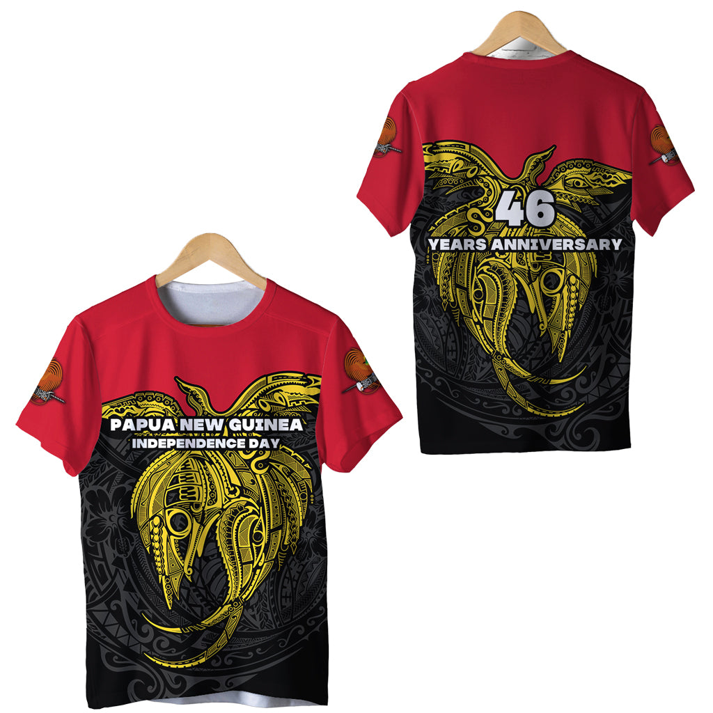 Papua New Guinea T Shirt Independence Day Simple Style LT16 - Polynesian Pride